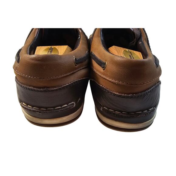 Aldo Men's Costamolino Boat Shoe Cognac sz 11 comfort preppy *FLAW* brown - Picture 7 of 9